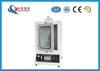 중국 ASTM D3014 엄밀한 거품 플라스틱을 위한 수직 가연성 약실 730*280*750 MM 협력 업체