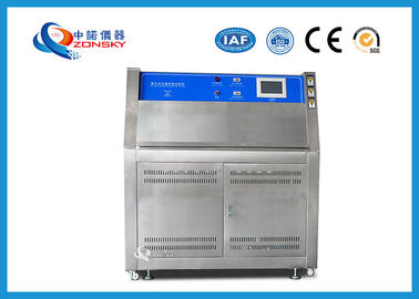 중국 높은 신뢰성 UV 날씨 저항 시험 약실 315 ~ 400 NM 파장 범위 협력 업체